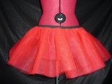 U 306 Mini petticoat 3 layers, red