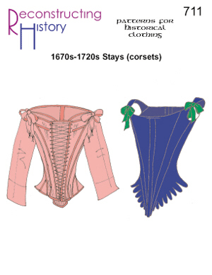 RH 711 Mieder (Korsetts) 1670-1720