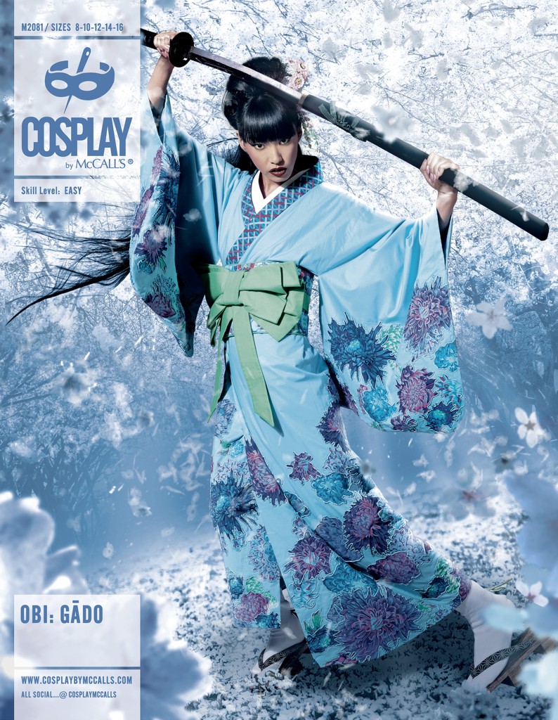 M 2081 OBI: GADO: Kimono-Set