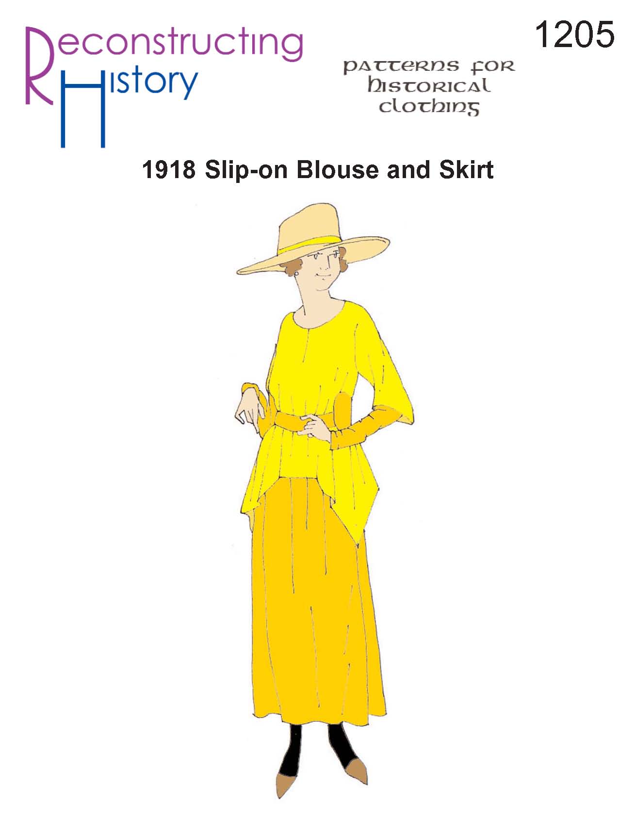 RH 1205 Überziehbluse mit Rock 1918
