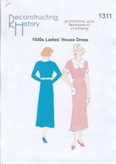 RH 1311 1930s House Dress