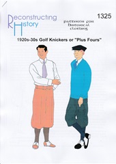RH 1325 Golf Knickerbocker (Plus Fours) ab 1930