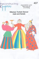 RH 407 Turkish (Ottoman) Dancer ( m & w)