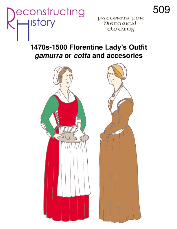 RH 509 1470s-1500 Florentine Lady's Outfit gamurra