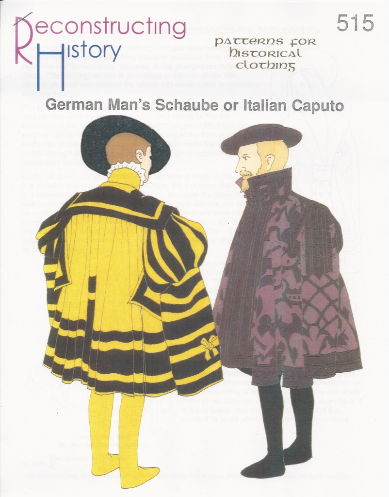 RH 515 1545-1550s Man's Schaube or Caputo