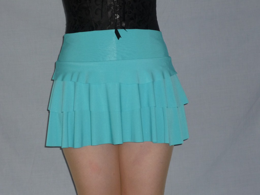 R 90 Mini skirt light blue