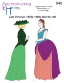 RH 946 Late Victorian (1870s-1890s) Skirt-for-All